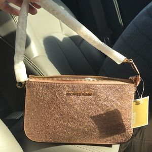 Brand new Michael Kors soft pink chain handbag